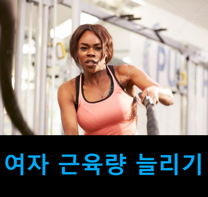 스포츠영양코치의 여자 근육량 늘리기 (아주 쉬움 주의)