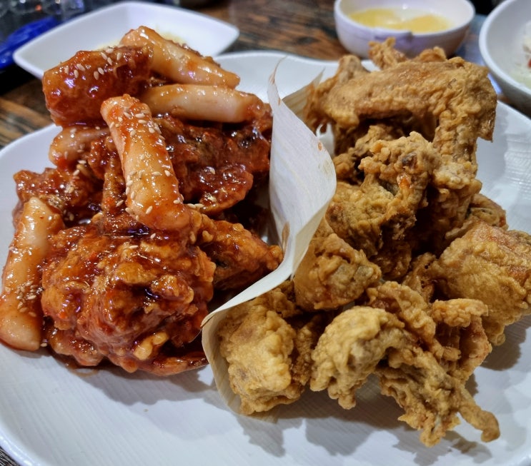 [광주 진월동 맛집] 수일통닭 : 힘있는 바삭함의 치킨에 빠지다!