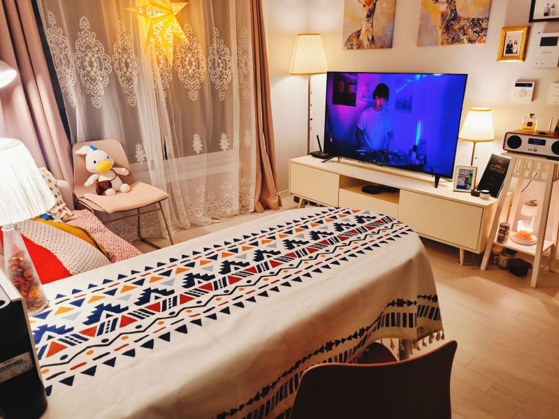 4인용 6인용 방수 식탁보로 화사한 거실 만들기