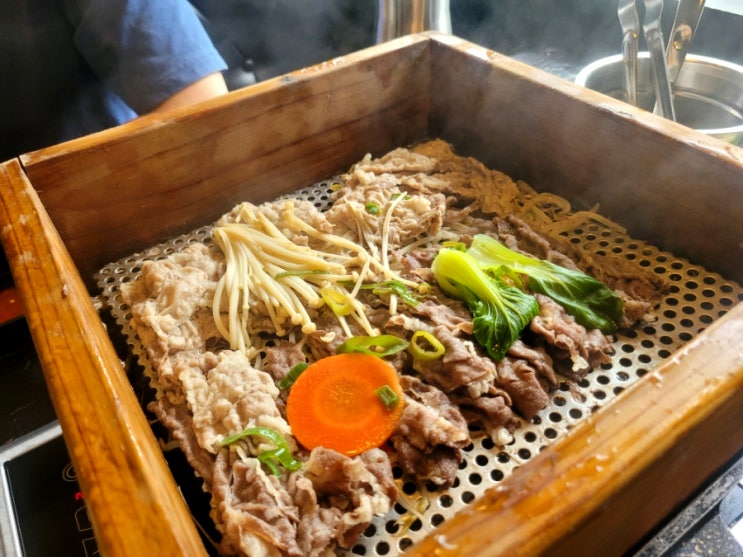 [ 일공공키친 ] 샤브샤브 편백찜 월남쌈 광명 무한리필 맛집 내돈내산후기