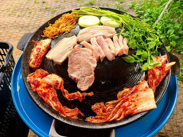 대전 캠핑 바베큐 / 계족산 맛집 - 한마음정육식당 와동점