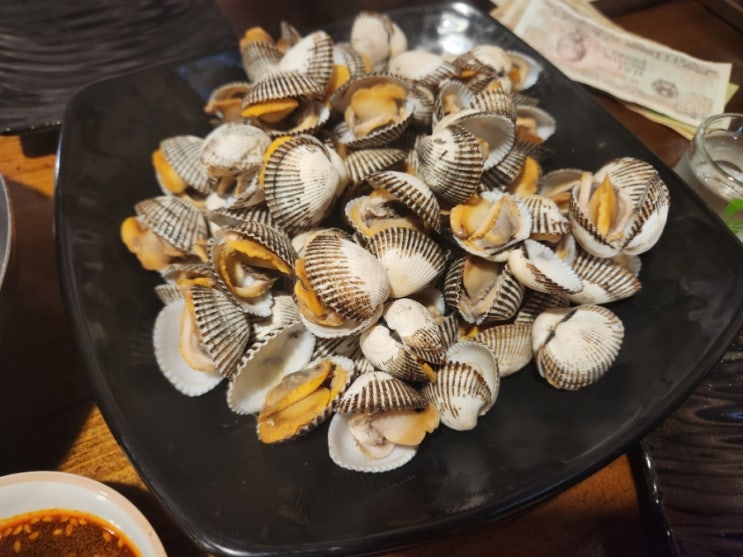  [ 오산 운암 ] 정대포국수집 - 국수 꼬막