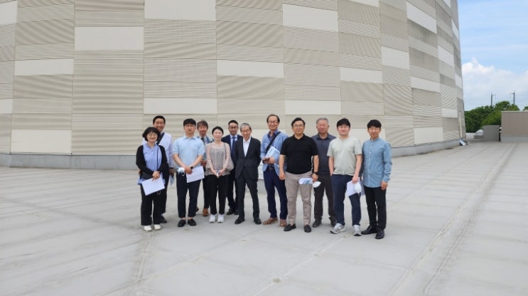  ‘대형 전력생산시설의 안전성 향상!’을 위해 서울과학기술대학교 방수기술연구센터 일본 방수업계 시공기술 시찰국내의 대형 전력생산시설의 안선성 확보를 위해 뜻깊은 시찰, 국내의 지붕