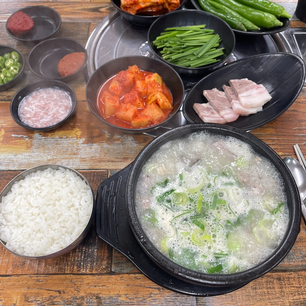  [완주 둔산리] “코빼기 순대 국밥”