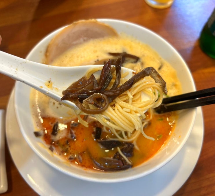  강남역 라멘 오레노라멘 혼밥으로도 여럿이도 맛있는 미슐랭맛집