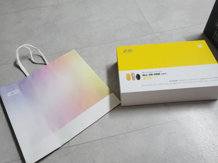 올인원비타민 한 번에 챙겼던 직장인영양제 농협헬스케어