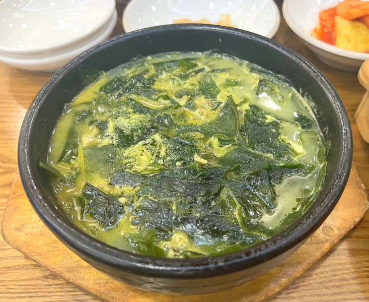  양재 근처 가자미 미역국 맛집 ’효미역’