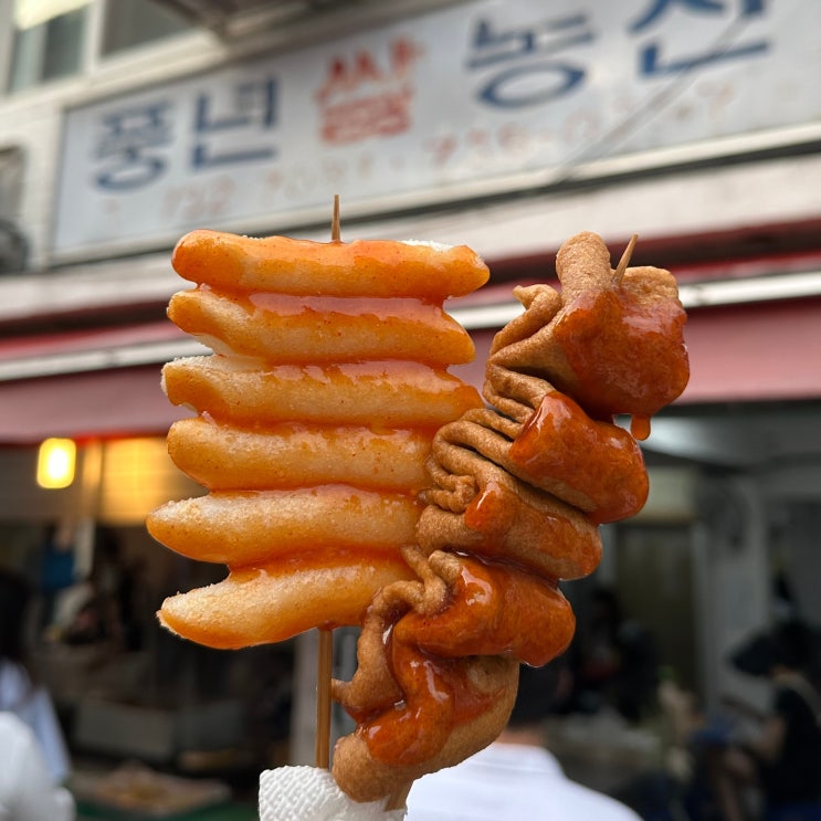  북촌 풍년쌀농산 떡볶이와 떡꼬치 맛집 애견동반 가능