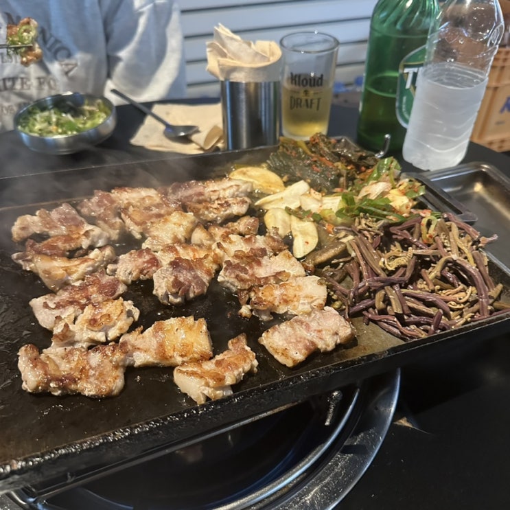  방이돈가 삼겹살 비빔국수 볶음밥 리뷰