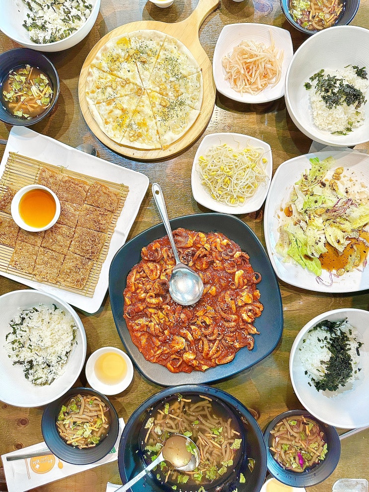 이러면 완전히 나가린데~ 세 음식이 가고 싶었던 서로 다른 신(辛)세개 - 김천 대머리쭈꾸미야참치 신음동 맛집