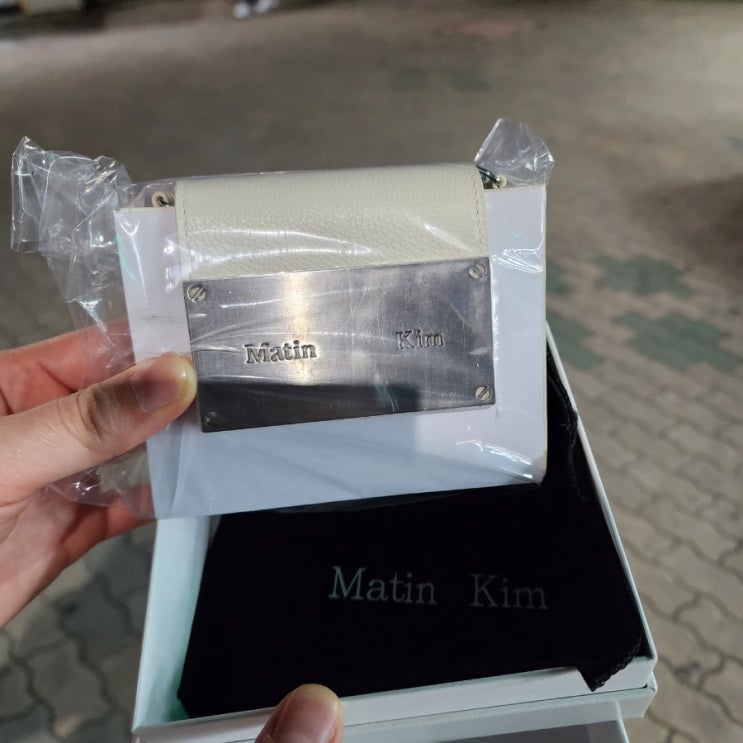  가볍게 드는 데일리백 마뗑킴 미니백 아이보리, Matin Kim