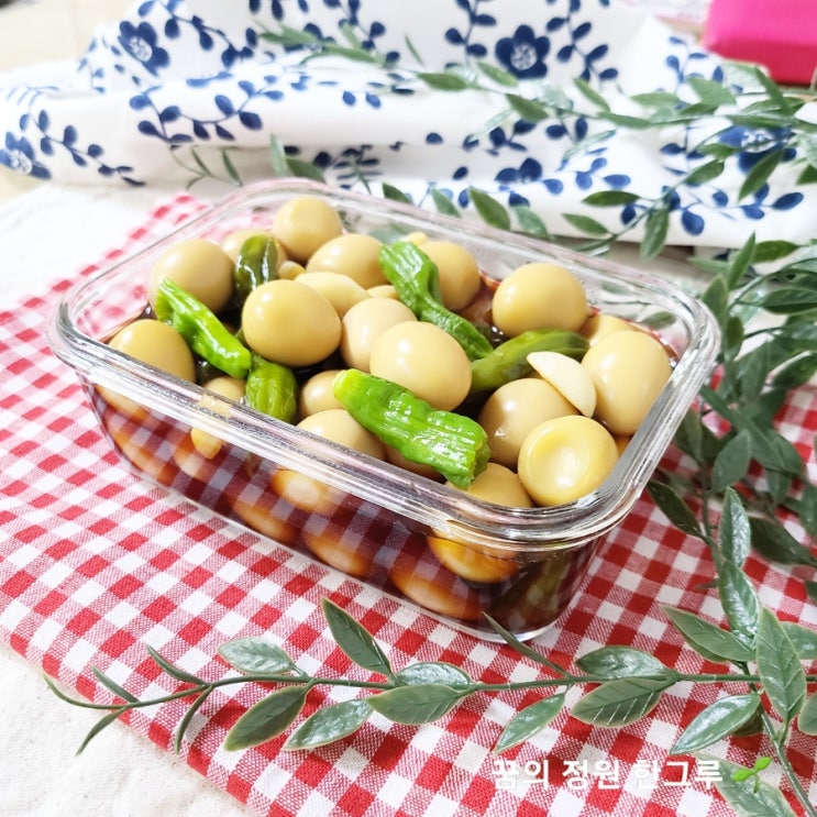  백종원 메추리알 꽈리고추 장조림 만드는법 깐메추리알 장조림 레시피 유통기한 칼로리