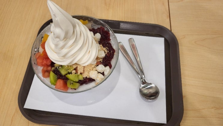  영통 빙수 맛집 화이트 스노우