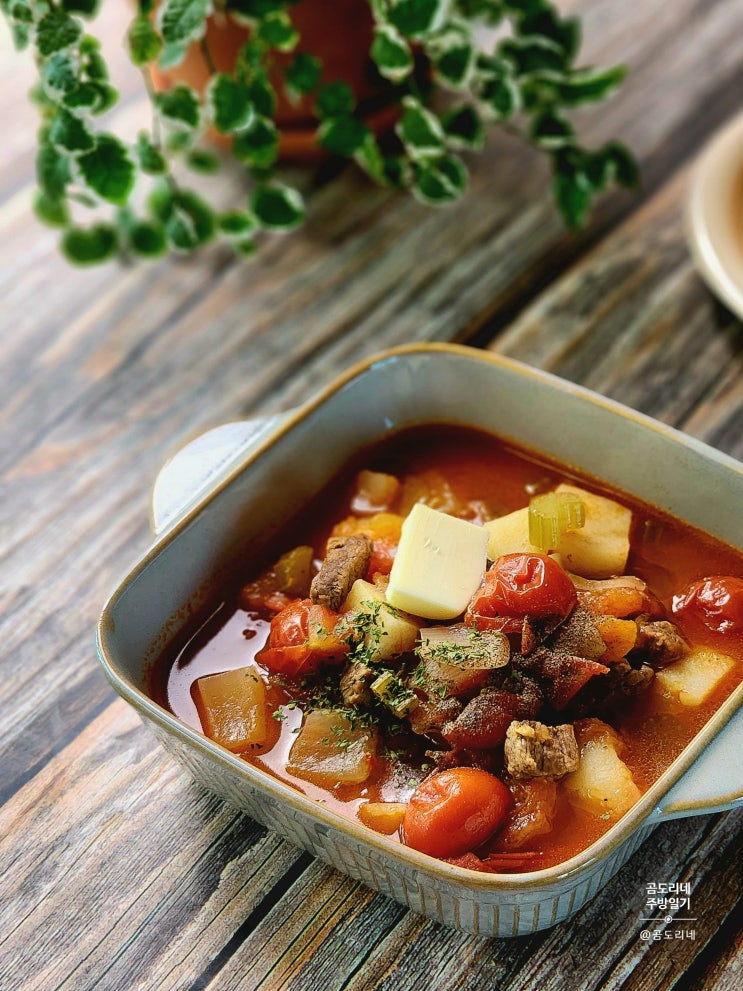  소고기 토마토 스튜 만들기 백종원 토마토 비프 스튜 레시피