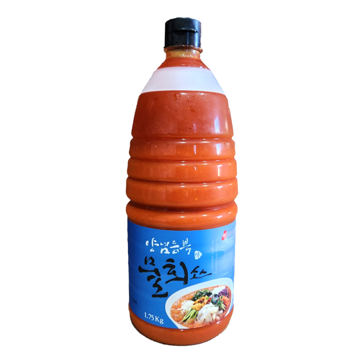  주비푸드 양념듬뿍 물회소스 1.75kg 대용량 업소용