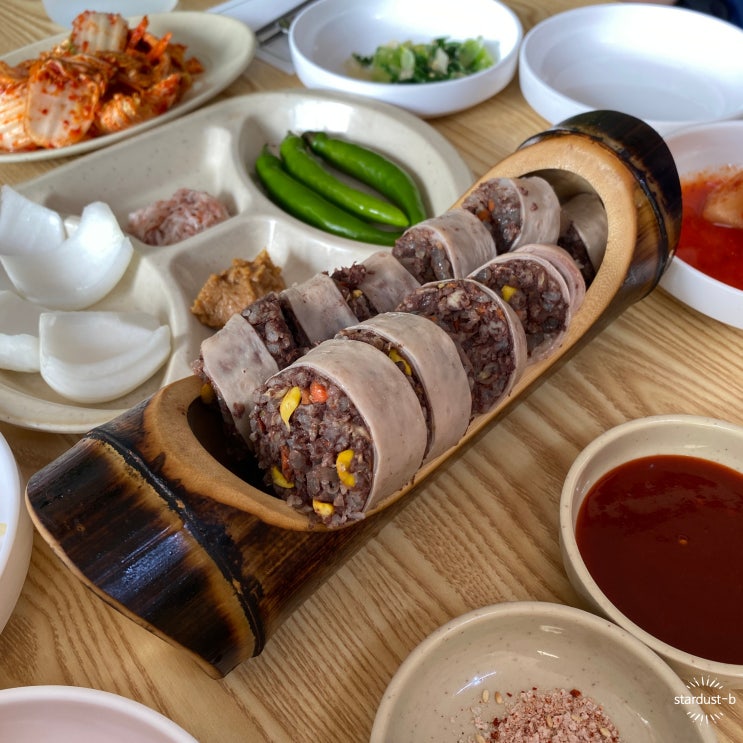  담양- 담양읍 사무소 앞 대통죽순순대, 담양 맛집으로 추천!