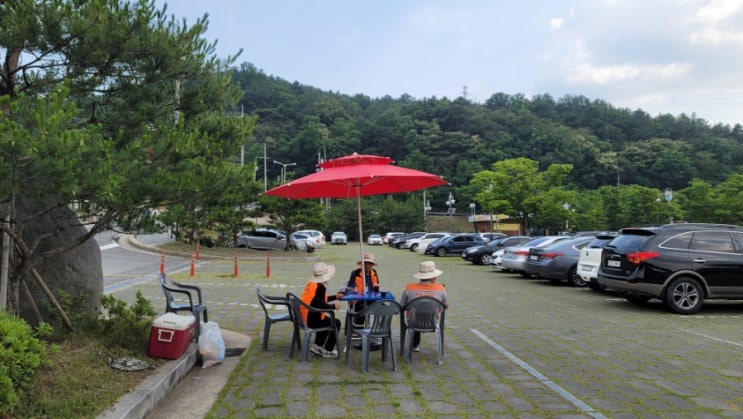  2023 칠곡 가산산성 야행 의용소방대 봉사활동 왔어요