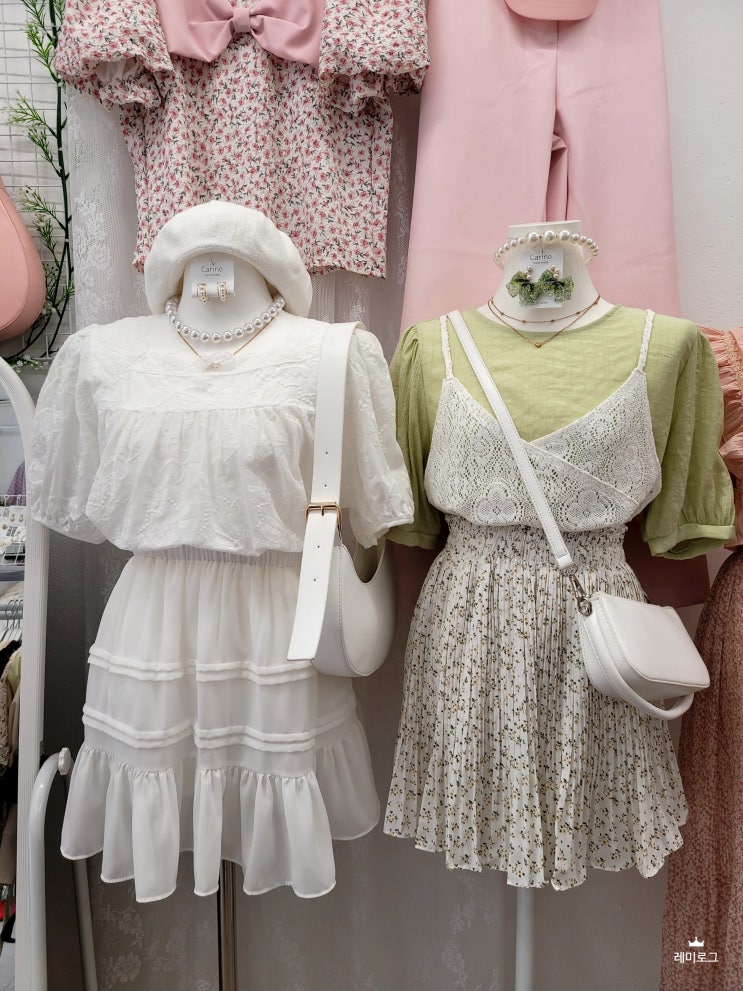 송파 옷가게 여성의류 까리노에서 여름옷 쇼핑