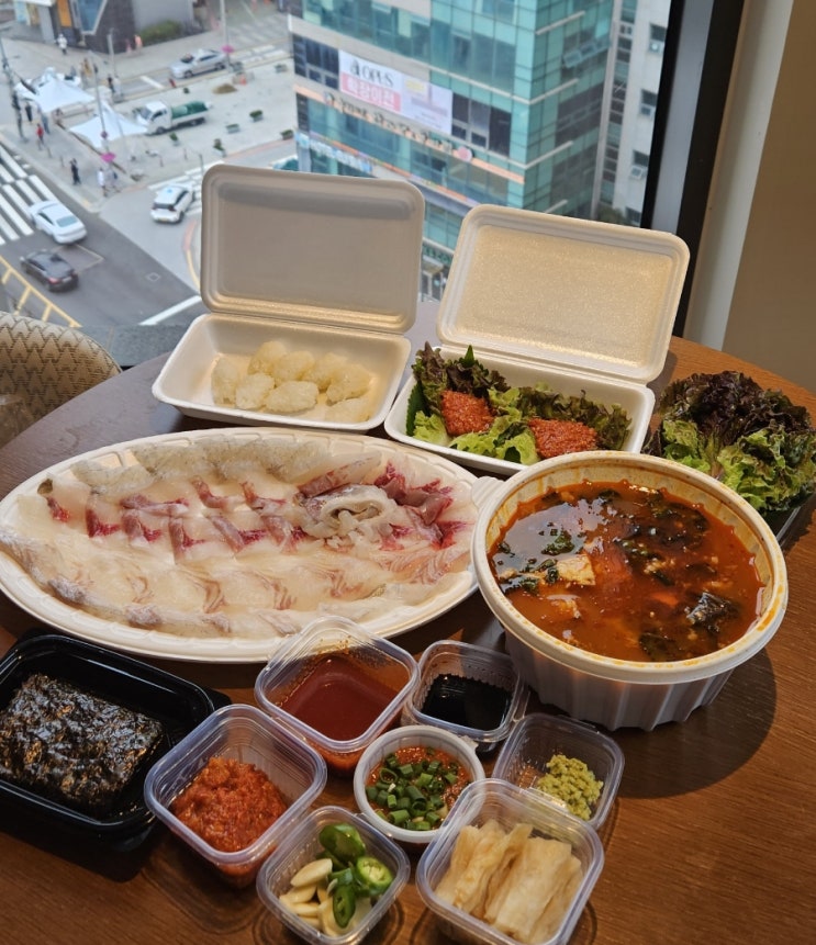  부산 해운대 회 포장 김선장횟집 : 중동 회 맛집 횟집 추천