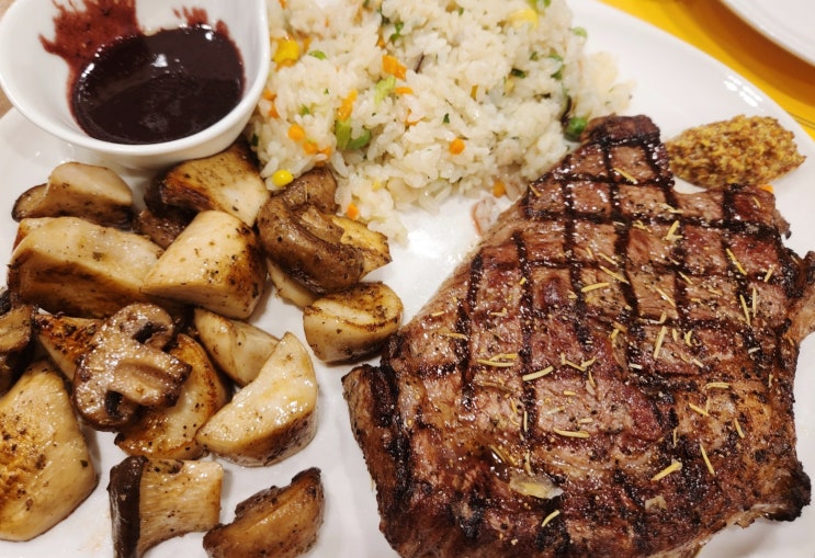  평택 고덕 ppo 맛집, 더빅바이트 분위기 좋은 스테이크 파스타집 후기