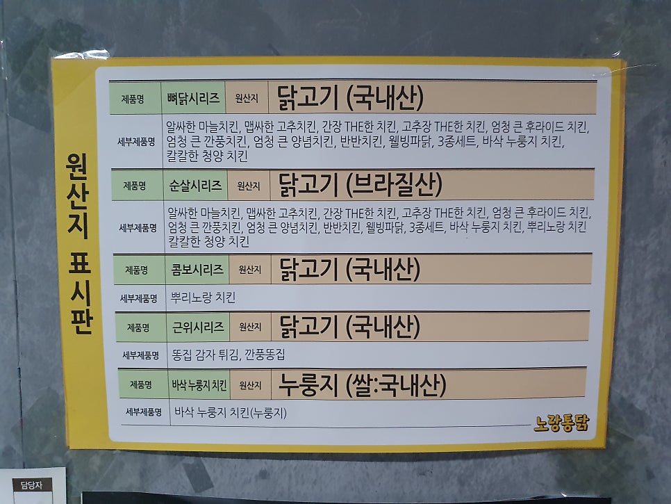 노랑통닭 다대점 사진 5
