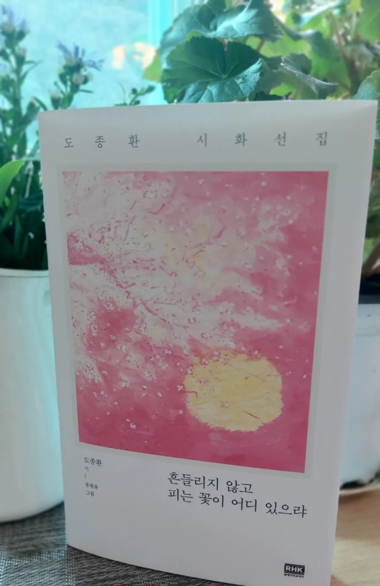 흔들리지 않고 피는 꽃이 어디 있으랴 담쟁이 나무 도종환 시화선집 흔들리지 않고 피는 꽃이 어디 있으랴 담쟁이 나무 도종환 시화선집