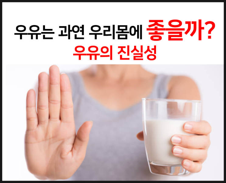  우유의 진실 우유는 과연 우리몸에 좋을까? 우유 부작용에 관해
