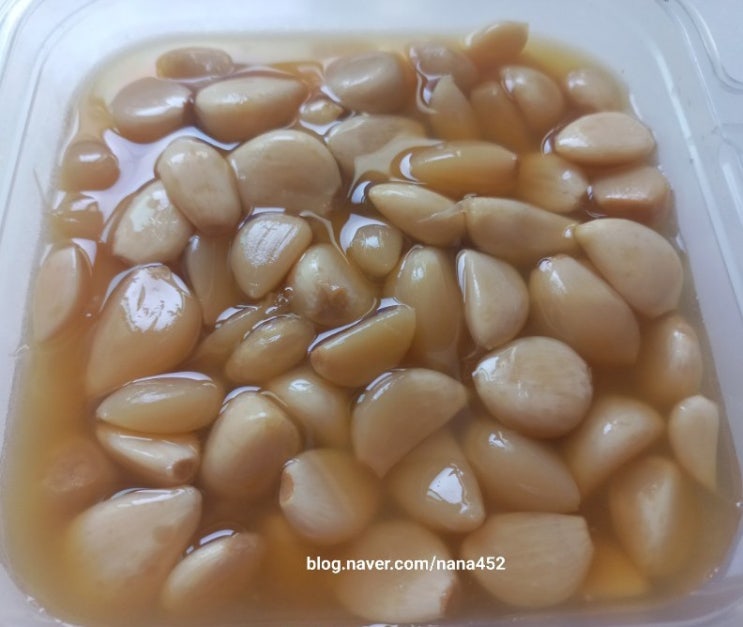  집에서 마늘장아찌 담그는법, 깐마늘장아찌 만들기, 마늘장아찌 효능 (삼겹살 조합 추천)