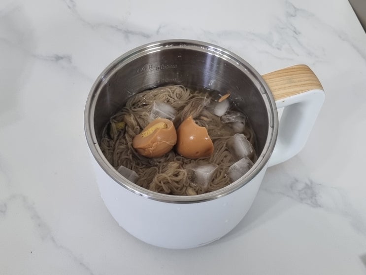  단미 라면포트 휴대용전기포트 사용할만할까?