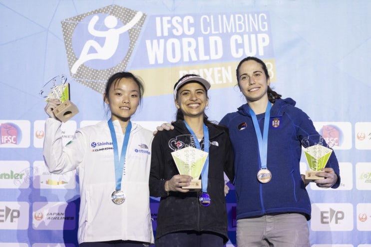 국가대표 <b>서채현</b>, 2023 IFSC <b>스포츠클라이밍 월드컵</b> 볼더링... 