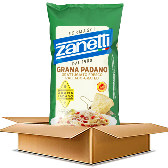 자네티 그레이티드 그라나파다노 (1kg x 3개) 치즈 가루 분말 파우더