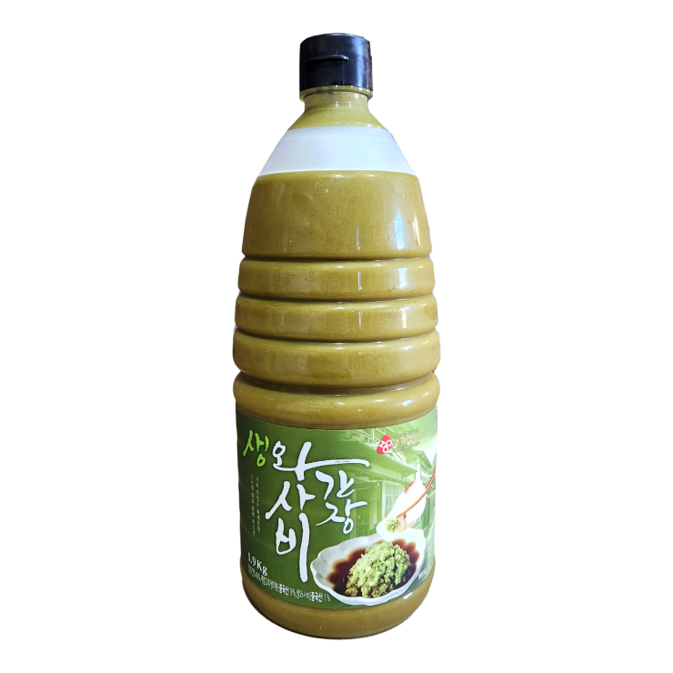  주비푸드 생와사비 간장 1.9kg 사시미 회간장 대용량 업소용