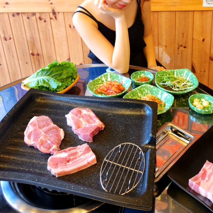  지족동 고기집 돈만세 삼겹살 가성비가 내려와