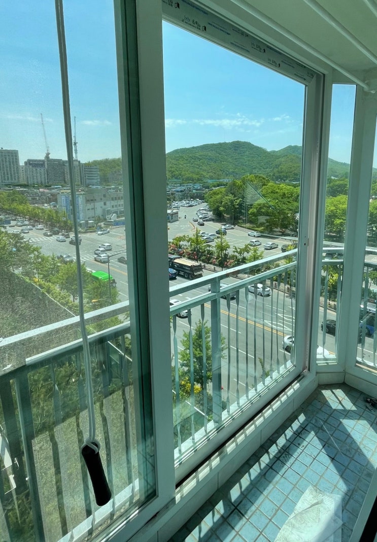  경기 광명 아파트 유리창 베란다 창문 청소 업체