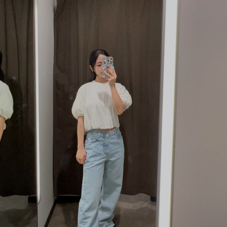 ZARA 자라 세일 이틀 전! 리브드 벌룬 탑 부드러운 착용감이 최고 ZARA 자라 세일 이틀 전! 리브드 벌룬 탑 부드러운 착용감이 최고