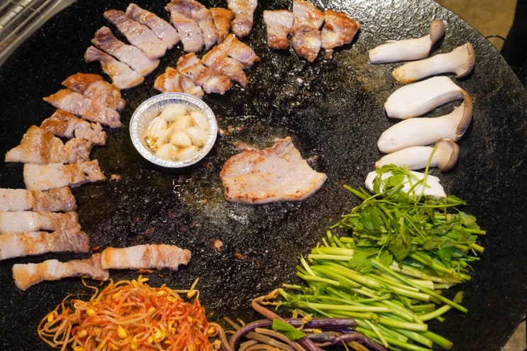  광주 삼겹살 맛집 제대로였던 대천조개구이