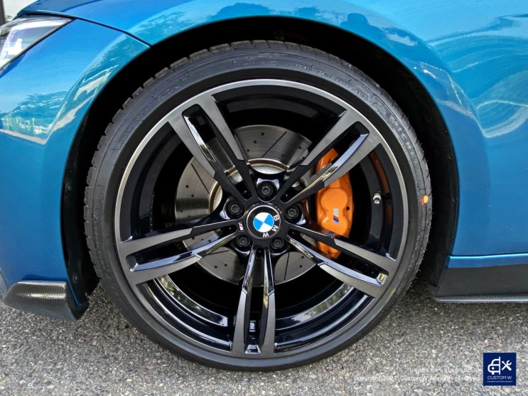 BMW F30 330i 437M 다이아몬드 컷팅 휠수리 휠복원