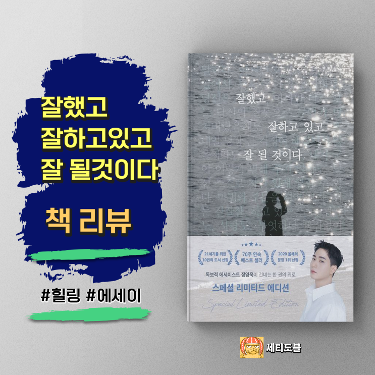  [책,도서리뷰] 잘했고 잘하고 있고 잘 될 것이다: 힘들고 지친 당신에게 바치는 특별한 위로