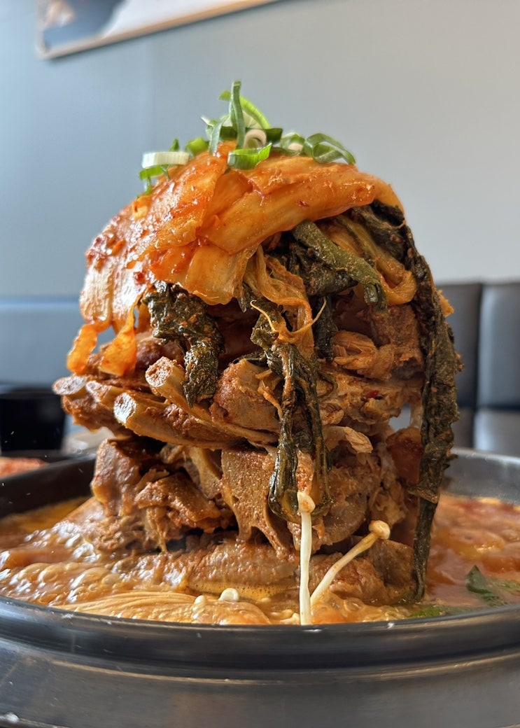  안산 원곡동맛집 청년감자탕순대국 안산단원점으로 묵은지감자탕먹으러 가즈아~!!!