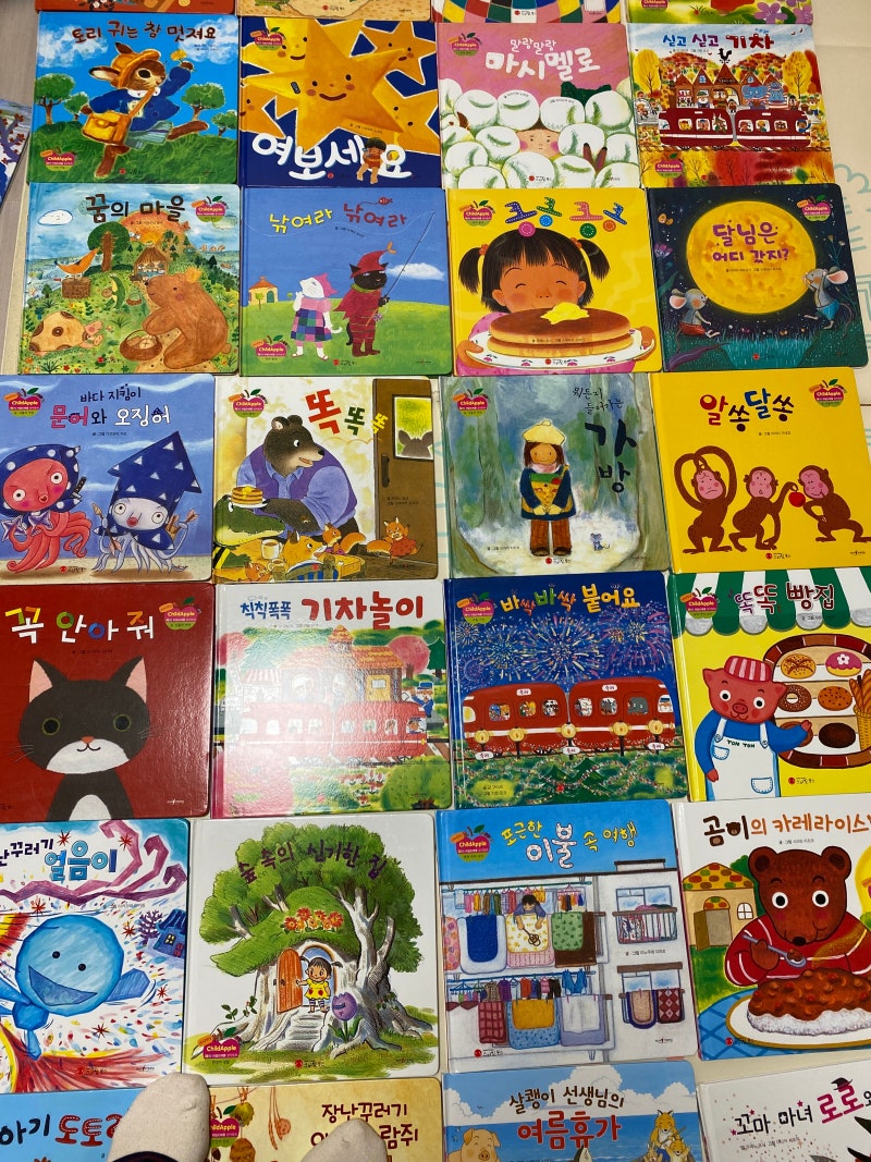 韓国語の絵本60冊(차일드애플 창작동화)幼児用