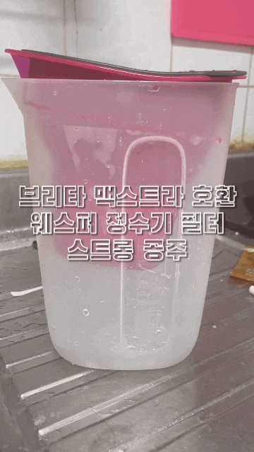  브리타 호환 웨스퍼 정수기 유니버셜 필터 후기