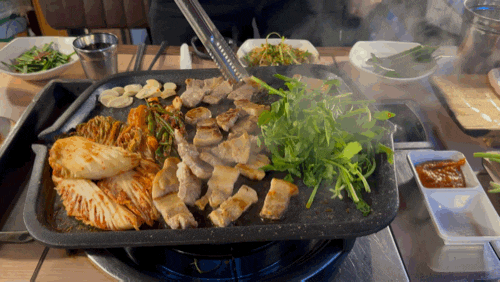  [대전 월평동] 24시간 미나리 삼겹살 대도집, 가성비 짱짱
