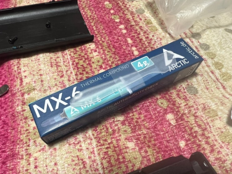  디아블로4 발열 때문에 해본 리오나인 3070 ARCTIC MX-6 써멀구리스 재도포