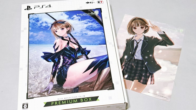 PS4 블루 리플렉션 타이(TIE 帯) 한정판 프리미엄 박스 덤핑 겟또! PS4 블루 리플렉션 타이(TIE 帯) 한정판 프리미엄 박스 덤핑 겟또!