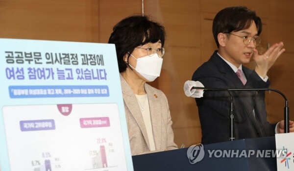 [우먼타임스] <b>여성</b> 고위<b>공무원</b> 5년 새 1.7배 <b>증가</b>했다지만... 