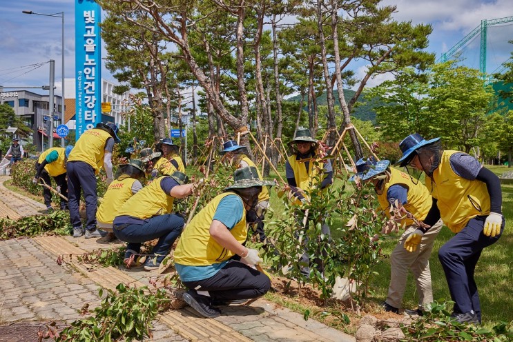 HDC현대산업개발, 나무 심기 봉사활동
