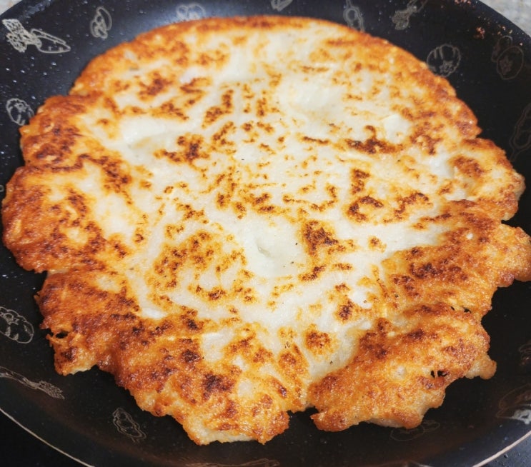  '감자만 이용하여' 감자전 만드는 법 !