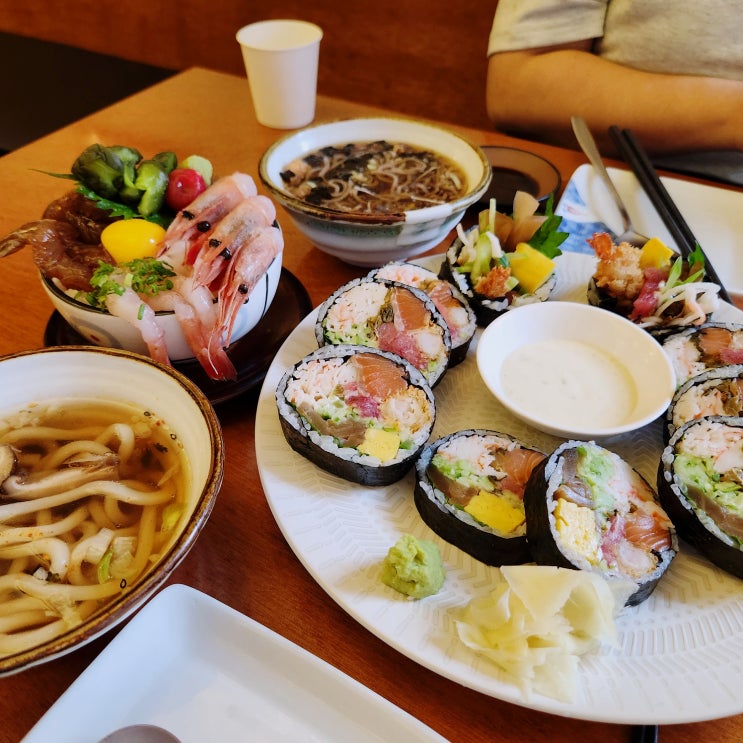  [천호역맛집] 스시공간 _ 웨이팅 해야 먹을 수 있는 천호역 일식맛집!! (후토마끼,에비동,초밥)