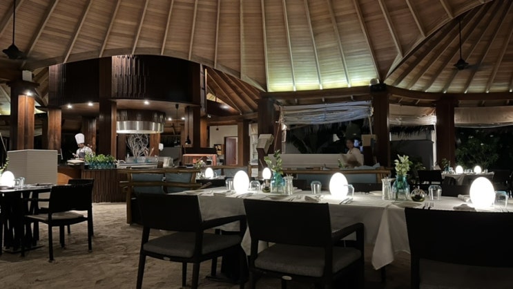 #7. 몰디브 두짓타니 식당 2탄 '씨그릴' : 런치, 디너, 메뉴, 추천메뉴
