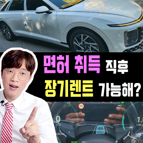  운전 면허 신규 취득 직후 신차 장기렌트카 승인 요건 정리